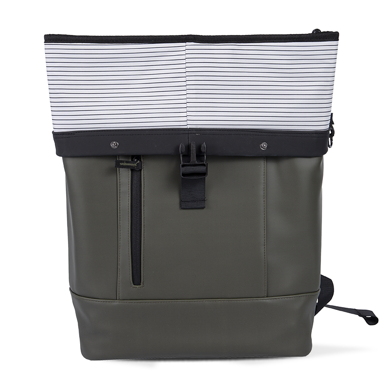 Premium Waterproof Roll-Top Backpack with Large Capacity