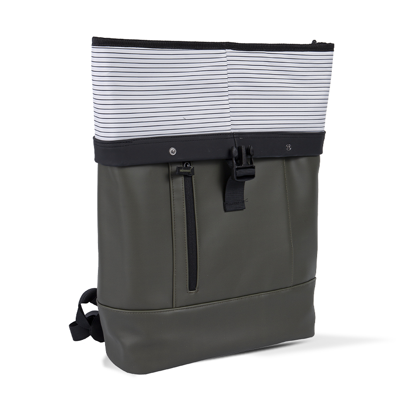 Premium Waterproof Roll-Top Backpack with Large Capacity