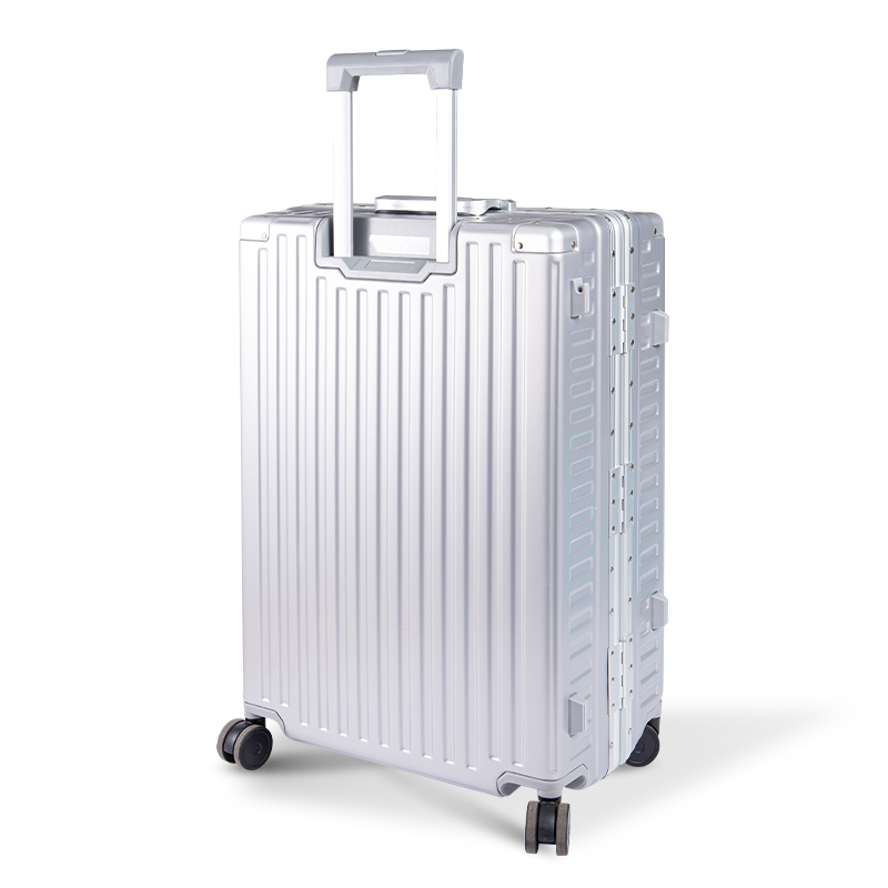 Travel Luggage Aluminum Frame Spinner Suitcase with 3-Digit Lock – Large Capacity for Students and Adults