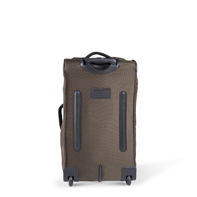Olive Green Hard-Shell Medium Checked Luggage