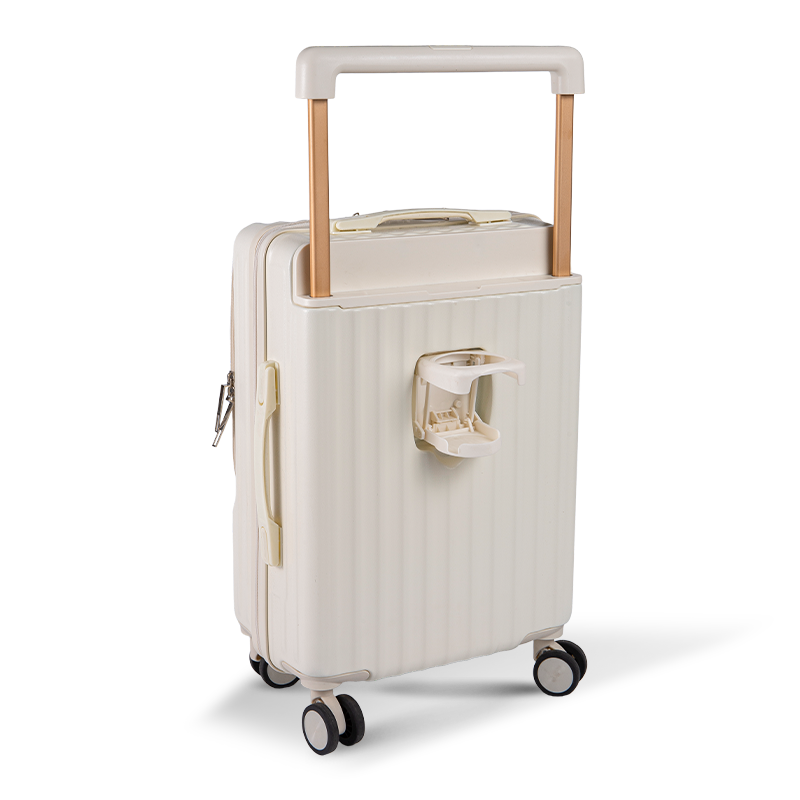 SGG Trolley Luggage with Five Wheels, Large Capacity, Front Opening, Sturdy, Silent, Fashionable Travel Luggage