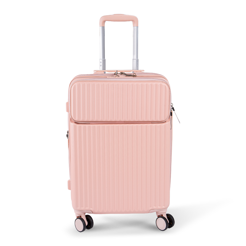 Portable Front-Opening Carry-On Travel Luggage