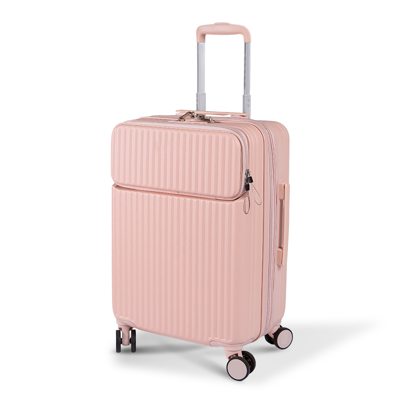 Portable Front-Opening Carry-On Travel Luggage