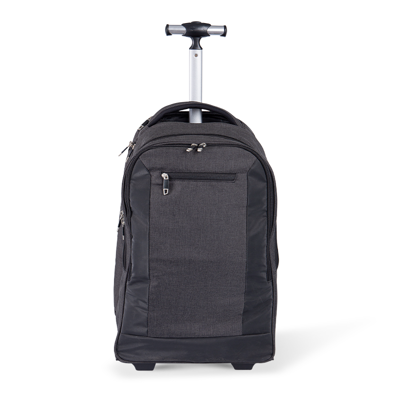 Swiss Trolley Backpack - Dual Shoulder Backpack Travel Suitcase Luggage Trolley Bag for Men, Large Capacity, for High School and Middle School Students
