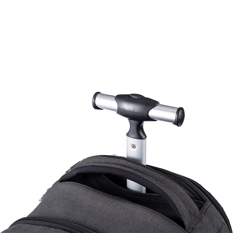Swiss Trolley Backpack - Dual Shoulder Backpack Travel Suitcase Luggage Trolley Bag for Men, Large Capacity, for High School and Middle School Students