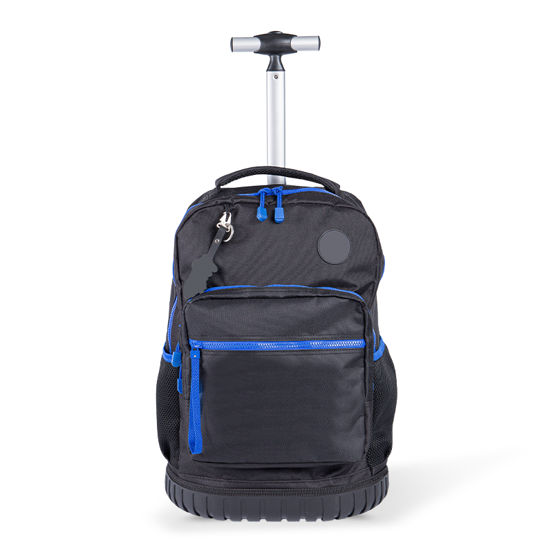 Climbing-Friendly Unisex Luggage Backpack with Spine Protection for Teenagers, Lightweight Rolling Backpack with Lunch Box