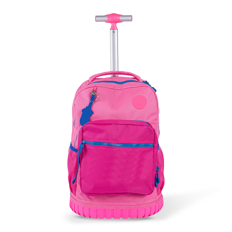 Climbing-Friendly Unisex Luggage Backpack with Spine Protection for Teenagers, Lightweight Rolling Backpack with Lunch Box
