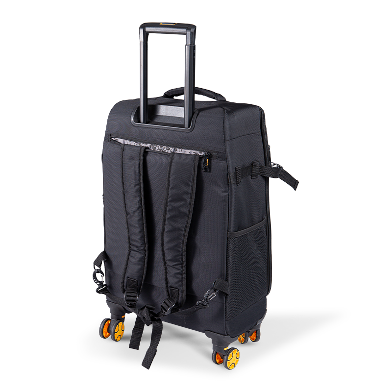 18-inch Rolling Backpack and 22-inch Waterproof Large Capacity Dual-Use Rolling Suitcase