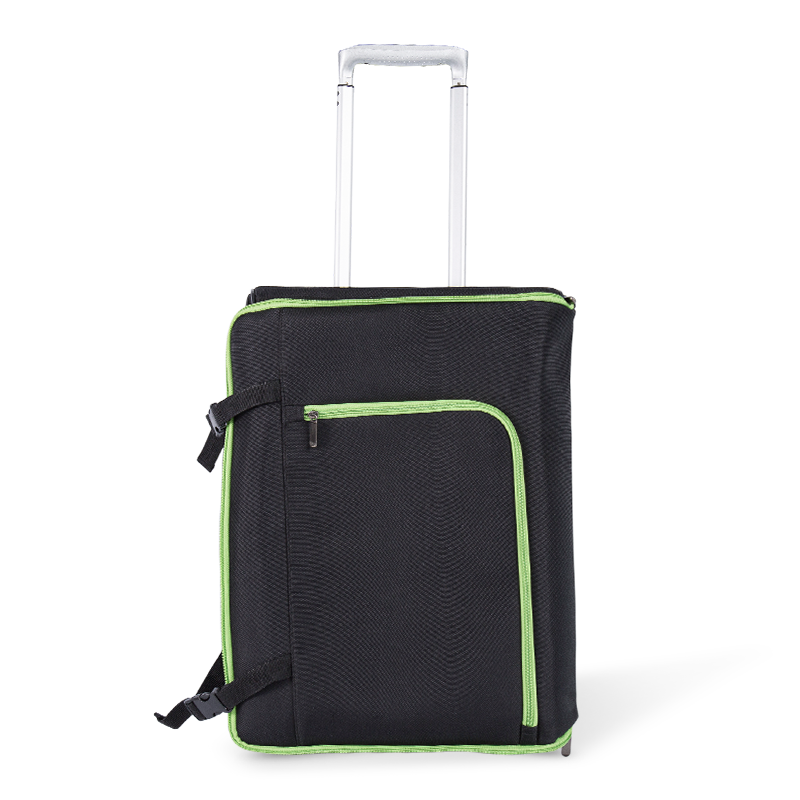 Collapsible Trolley Case, Dark Blue, Brand New