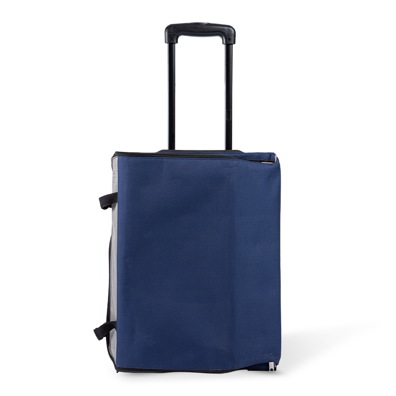 Collapsible Trolley Case, Dark Blue, Brand New