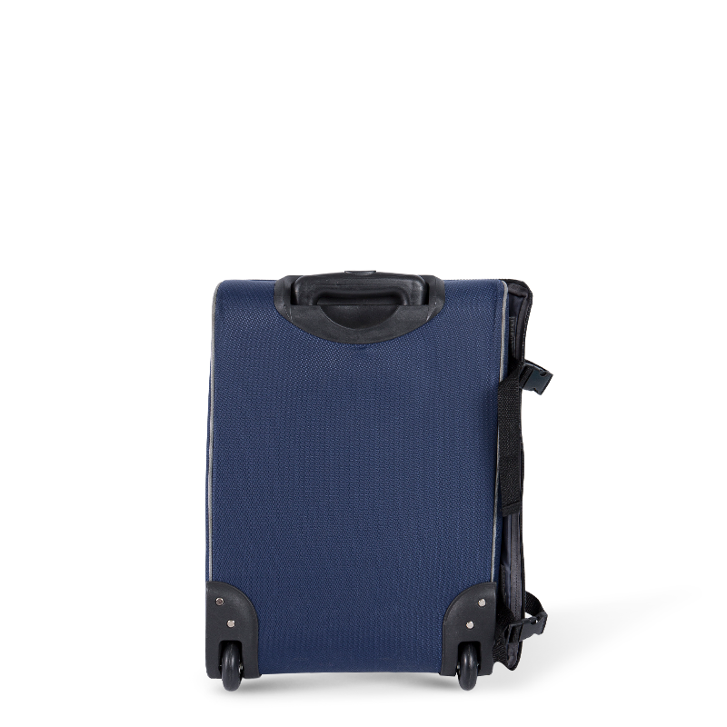 Collapsible Trolley Case, Dark Blue, Brand New