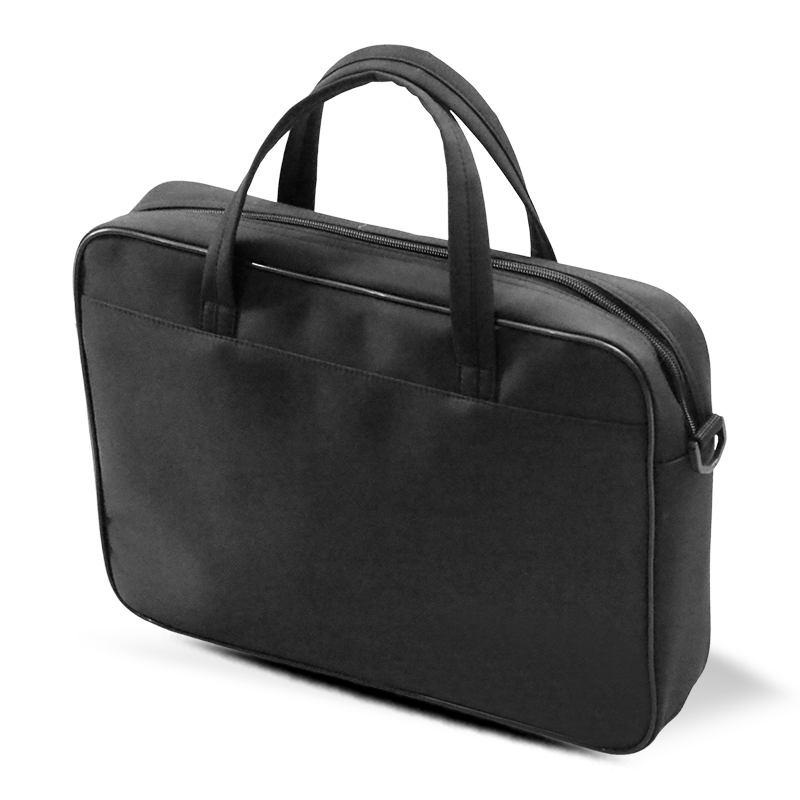 Men's Oxford Business Document Bag with Custom Logo – Multi-Compartment Zippered File Organizer