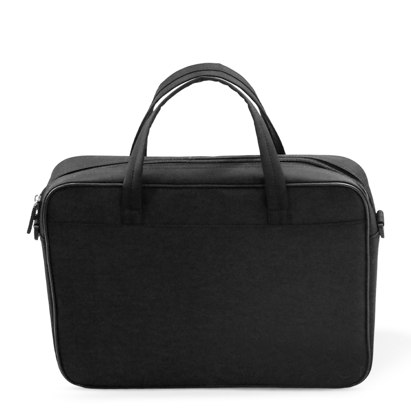 Men's Oxford Business Document Bag with Custom Logo – Multi-Compartment Zippered File Organizer