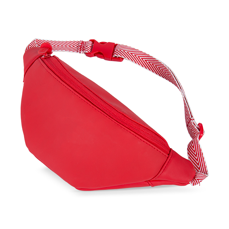 Classic Red Crossbody Waist Bag
