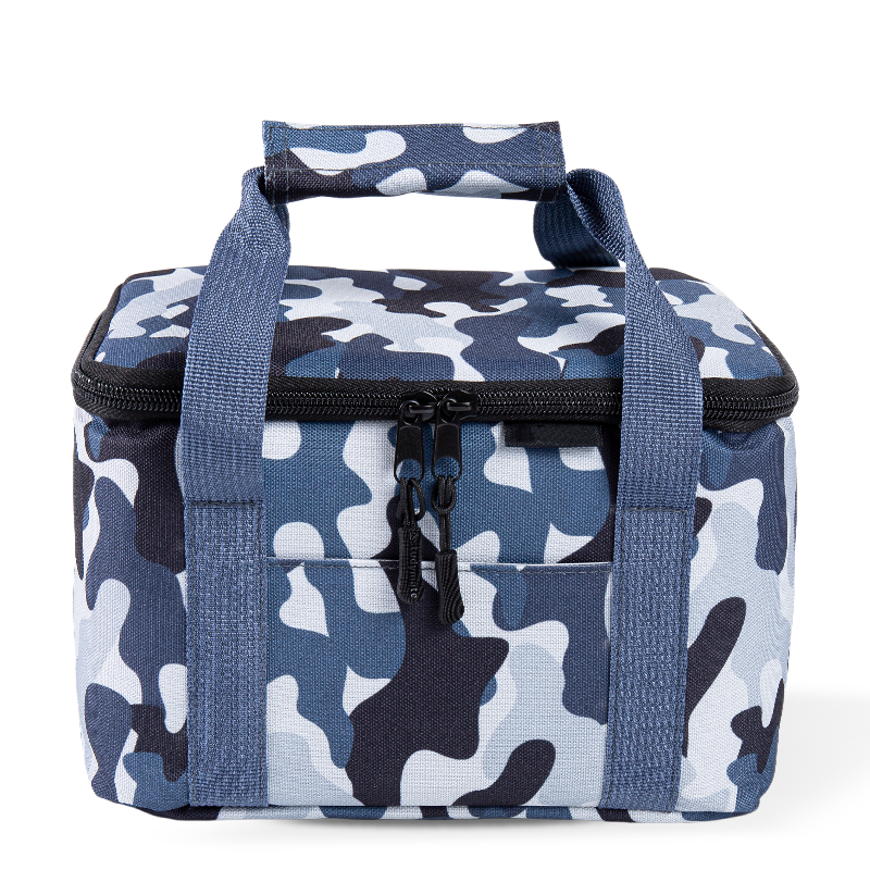 Camouflage Blue Navy Blue Coffee Maker Tote Bag