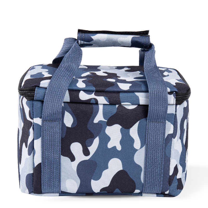 Camouflage Blue Navy Blue Coffee Maker Tote Bag