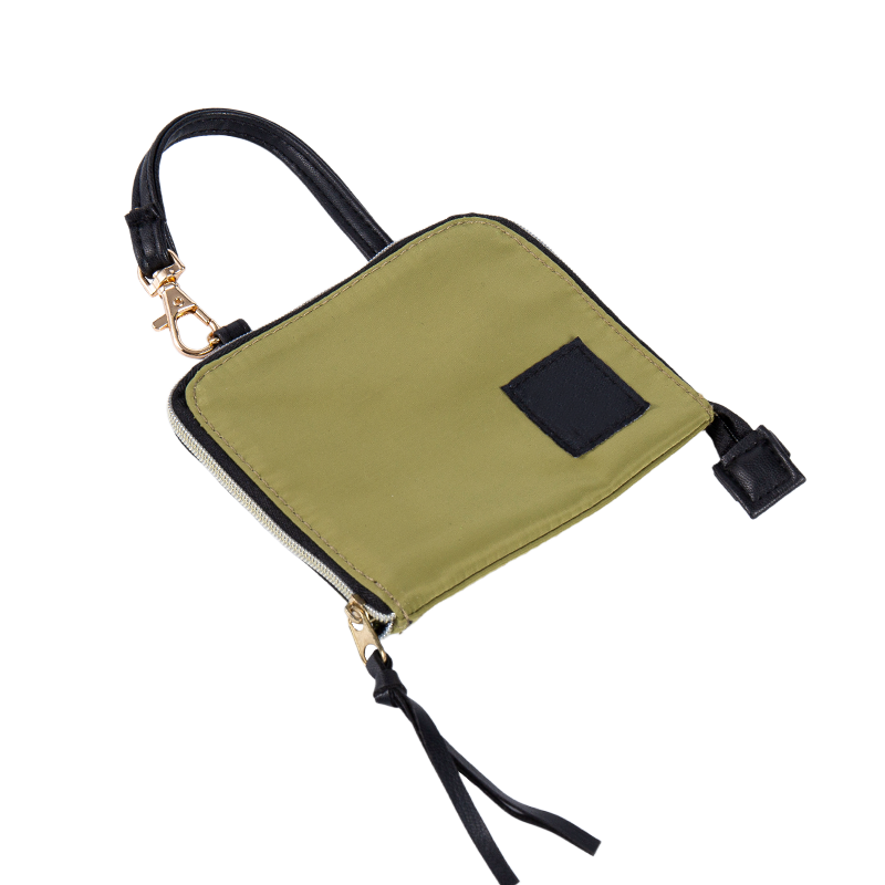 Compact Round Zipper Wallet Pouch