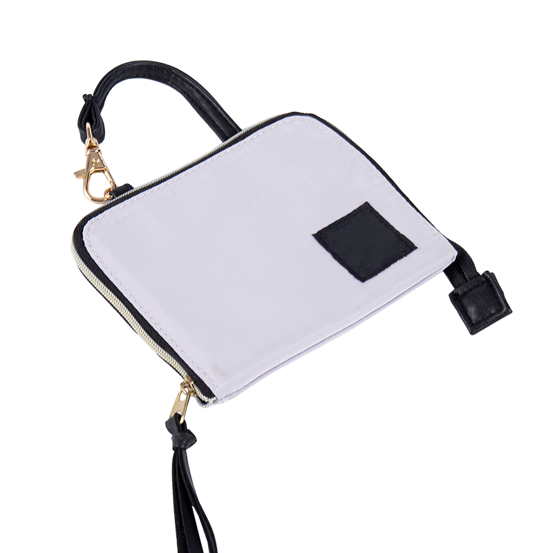 Compact Round Zipper Wallet Pouch