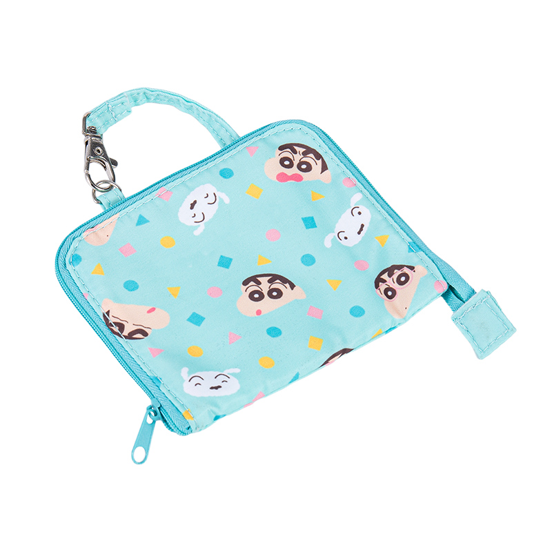 Compact Round Zipper Wallet Pouch