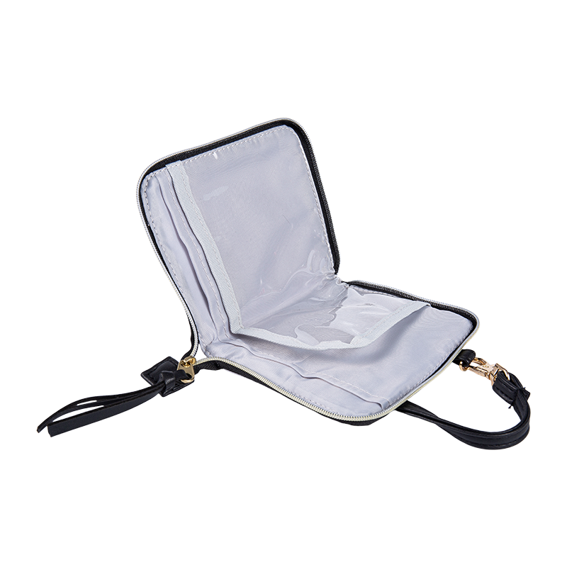 Compact Round Zipper Wallet Pouch