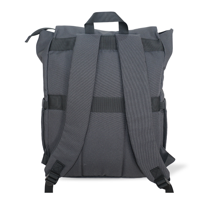 Large capacity lightweight recycled pet outdoor travel backpack 35L unisex casual style polyester lining