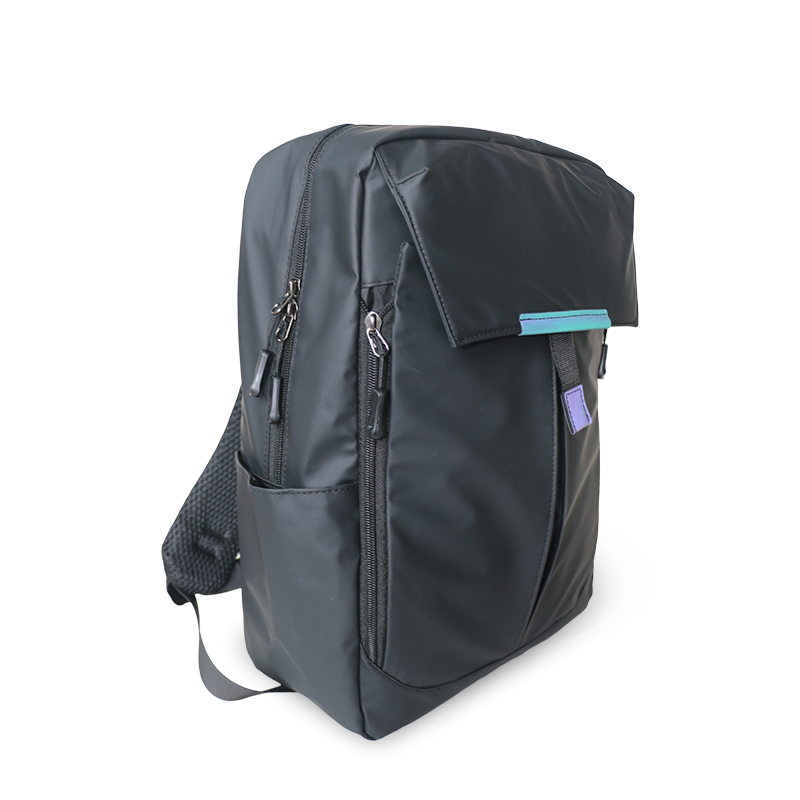 Large capacity nylon fabric waterproof men's backpack business work bag