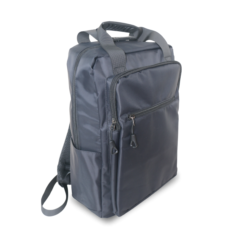 Classic design soft handle bag, large capacity waterproof backpack, business school travel bag, commuting portable laptop backpack