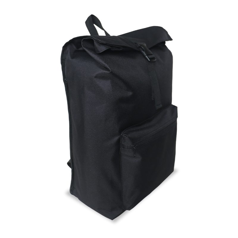 15.6-inch men's and women's laptop backpacks with waterproof rolled top, wide opening, suitable for school cycling, leisure travel