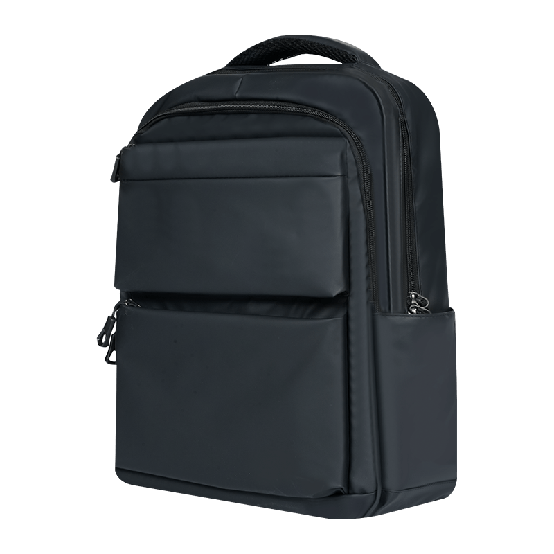 Fashionable men's business backpack, casual travel laptop bag with USB, waterproof Oxford material, large capacity