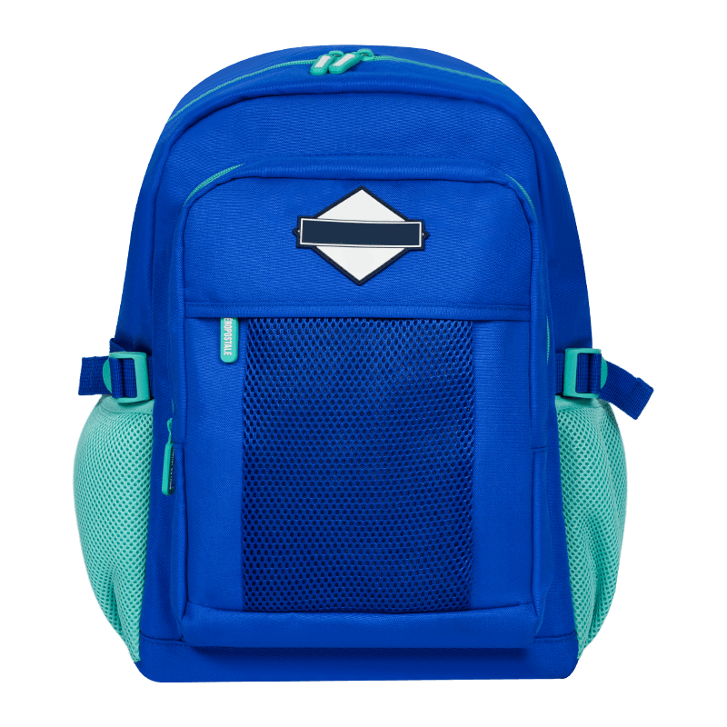 Student backpack, girls' pink/purple rainbow children's backpack, children's backpack, pink blue children's backpack