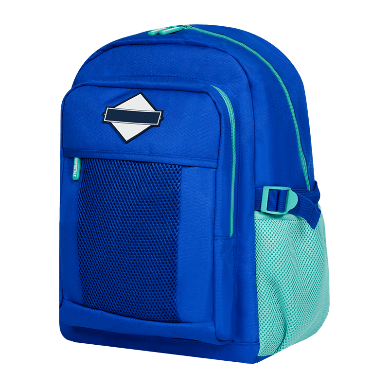 Student backpack, girls' pink/purple rainbow children's backpack, children's backpack, pink blue children's backpack