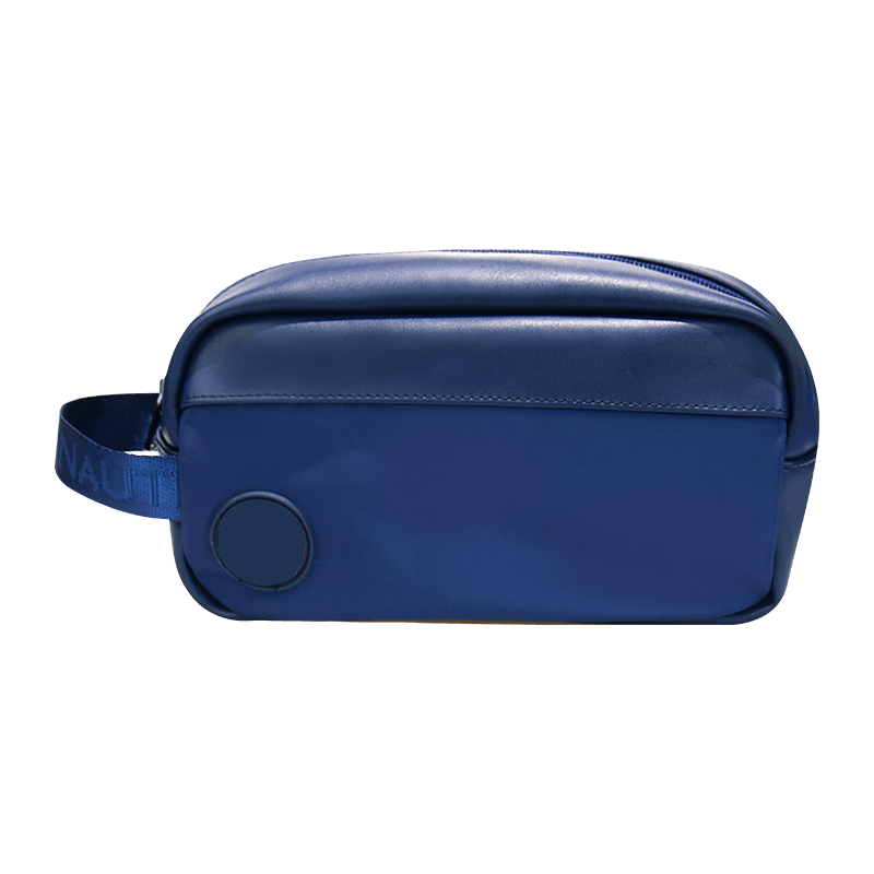 Stationery bag, cosmetics and makeup bag, rectangular PU cosmetics storage bag, business travel makeup bag